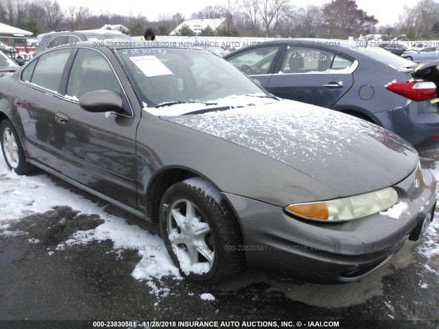 1G3NL52E52C216429 - 2002 OLDSMOBILE ALERO GL BROWN photo 1