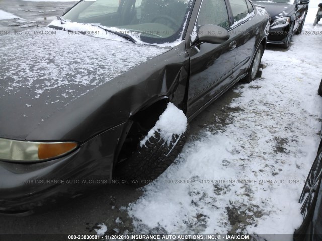 1G3NL52E52C216429 - 2002 OLDSMOBILE ALERO GL BROWN photo 6