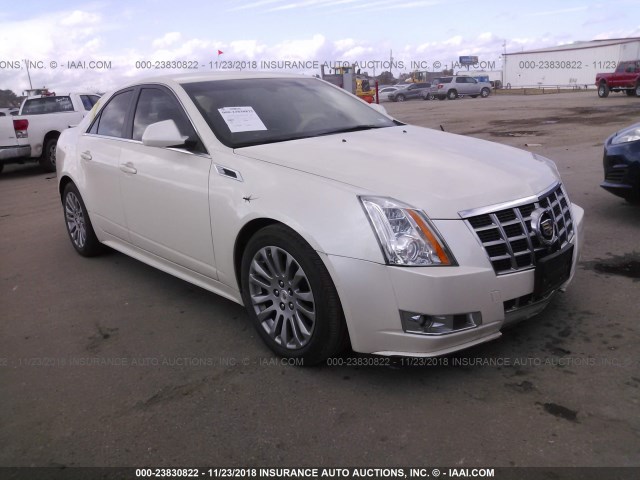 1G6DK5E30D0177443 - 2013 CADILLAC CTS PERFORMANCE COLLECTION WHITE photo 1