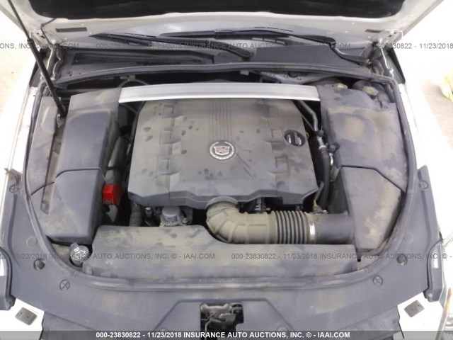 1G6DK5E30D0177443 - 2013 CADILLAC CTS PERFORMANCE COLLECTION Белый фото 10