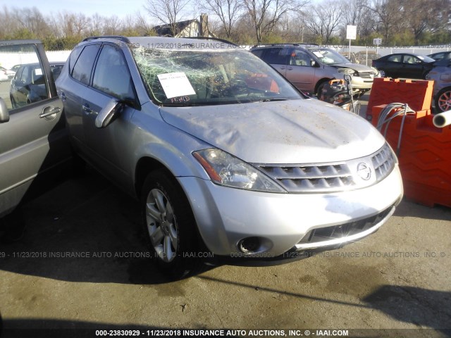 JN8AZ08T47W503826 - 2007 NISSAN MURANO SL/SE/S 银色 照片 1