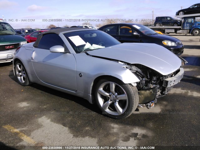 JN1AZ36A96M480250 - 2006 NISSAN 350Z ROADSTER SILVER photo 1