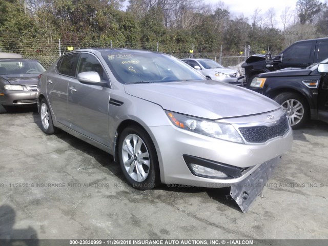 KNAGN4A75B5110418 - 2011 KIA OPTIMA EX/SX Pewter photo 1