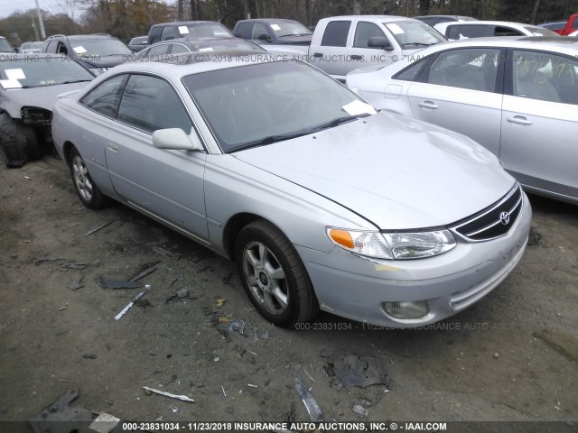 2T1CF28P2YC393302 - 2000 TOYOTA CAMRY SOLARA SE/SLE ვერცხლისფერი ფოტო 1