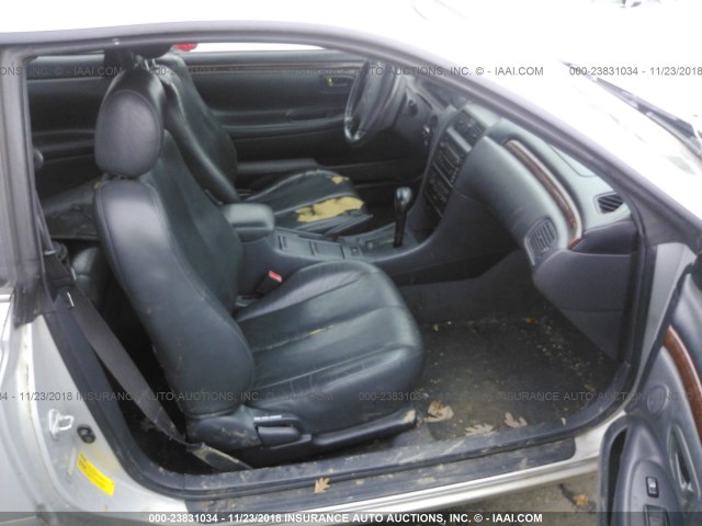 2T1CF28P2YC393302 - 2000 TOYOTA CAMRY SOLARA SE/SLE ვერცხლისფერი ფოტო 5