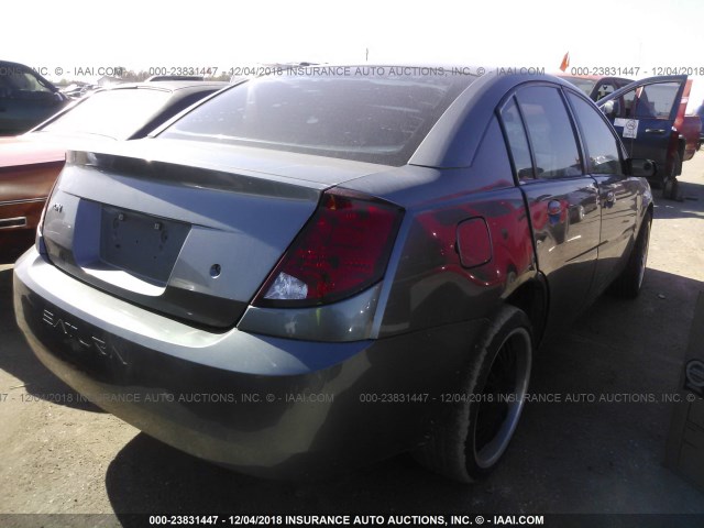 1G8AJ52F05Z163616 - 2005 SATURN ION LEVEL 2 灰色 照片 4