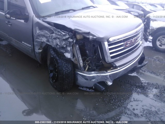 2GTEK19JX81254414 - 2008 GMC SIERRA K1500 GRAY photo 6