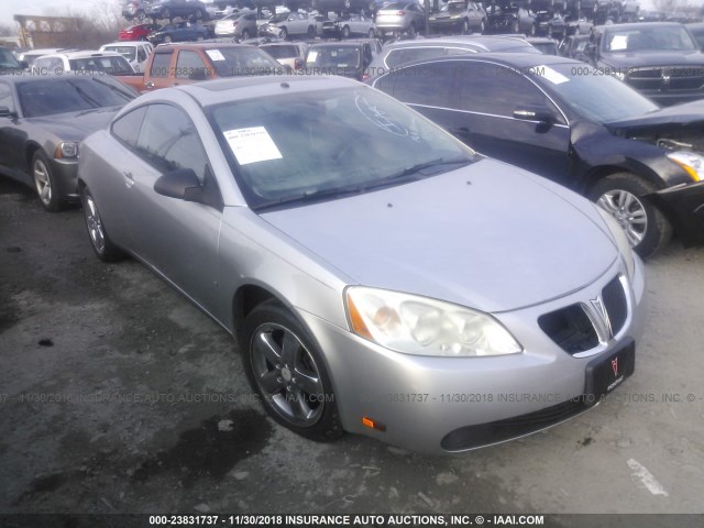 1G2ZH18N474111549 - 2007 PONTIAC G6 GT SILVER photo 1