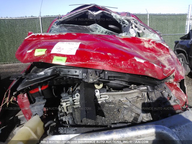 1N6BA0EC2AN300553 - 2010 NISSAN TITAN XE/SE/LE/PRO-4X RED photo 10