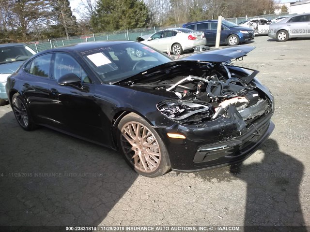 WP0AB2A79JL133569 - 2018 PORSCHE PANAMERA 4S BLACK photo 1