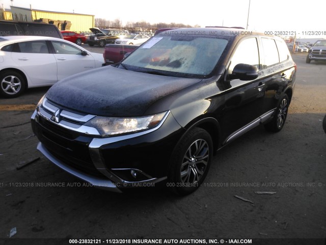 JA4AZ3A31HZ045146 - 2017 MITSUBISHI OUTLANDER SE/SEL BLACK photo 2