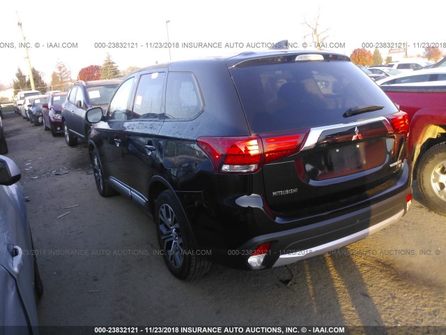 JA4AZ3A31HZ045146 - 2017 MITSUBISHI OUTLANDER SE/SEL BLACK photo 3