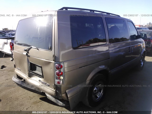 1GNDM19X32B113581 - 2002 CHEVROLET ASTRO BROWN photo 4