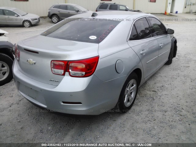 1G11B5SA3DF144333 - 2013 CHEVROLET MALIBU LS Silber Foto 4