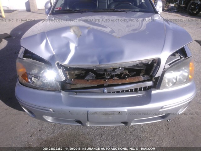 KMHFU45E23A240901 - 2003 HYUNDAI XG 350 SILVER photo 6