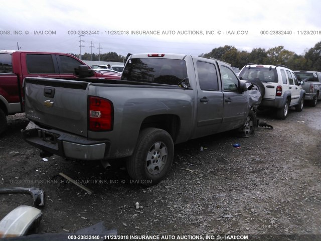 2GCEC13J271550130 - 2007 CHEVROLET SILVERADO C1500 CREW CAB GRAY photo 4