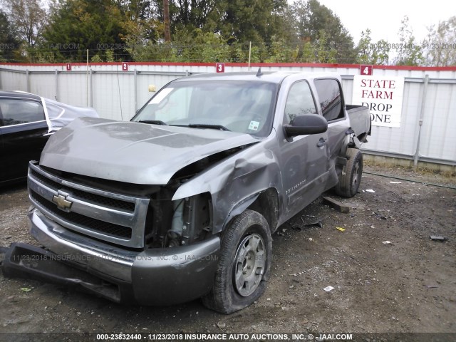 2GCEC13J271550130 - 2007 CHEVROLET SILVERADO C1500 CREW CAB GRAY photo 6