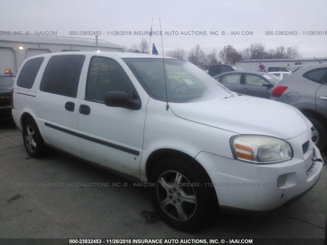 1GNDV231X8D190307 - 2008 CHEVROLET UPLANDER LS WHITE photo 1