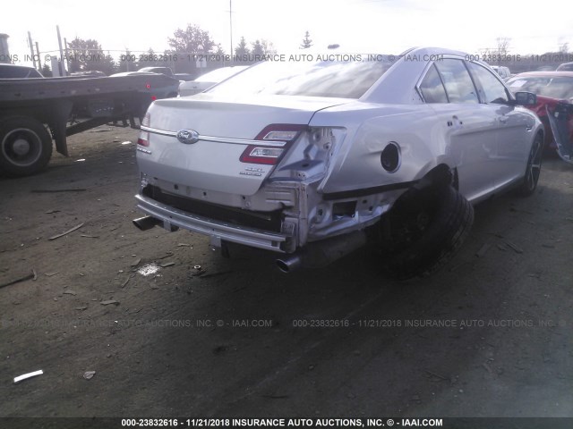 1FAHP2E81GG153695 - 2016 FORD TAURUS SEL SILVER photo 4