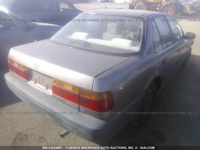 JHMCB7642LC089081 - 1990 HONDA ACCORD DX/LX BROWN photo 4