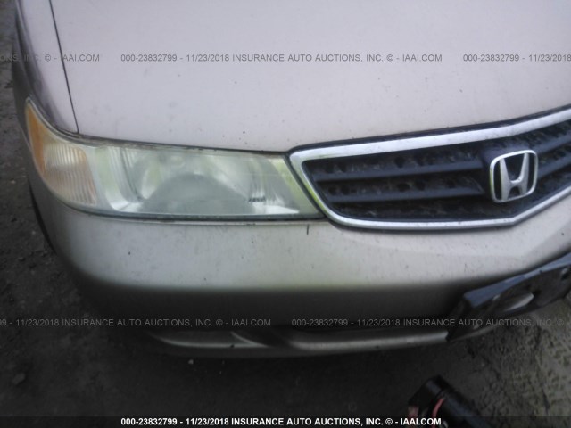 5FNRL18993B141209 - 2003 HONDA ODYSSEY EXL GOLD photo 6