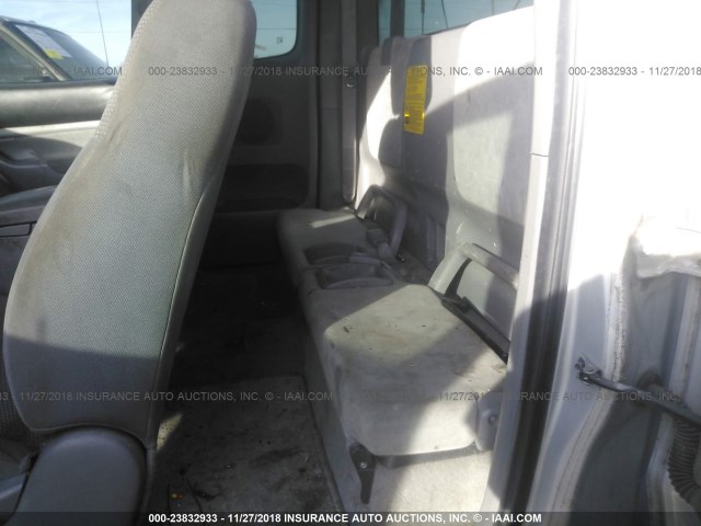5TEUU42N57Z414598 - 2007 TOYOTA TACOMA ACCESS CAB ვერცხლისფერი ფოტო 8