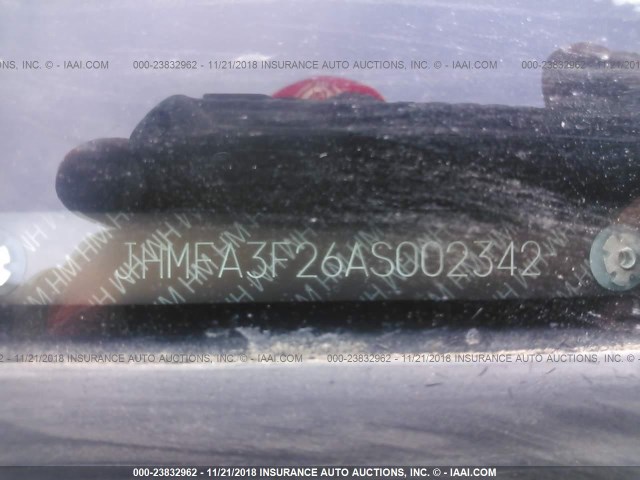 JHMFA3F26AS002342 - 2010 HONDA CIVIC HYBRID GRAY photo 9