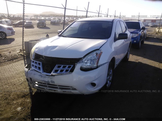 JN8AS5MT1BW173854 - 2011 NISSAN ROGUE S/SV/KROM CREAM photo 2