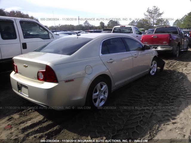 1G1ZG57B19F237526 - 2009 CHEVROLET MALIBU LS 灰色 照片 4