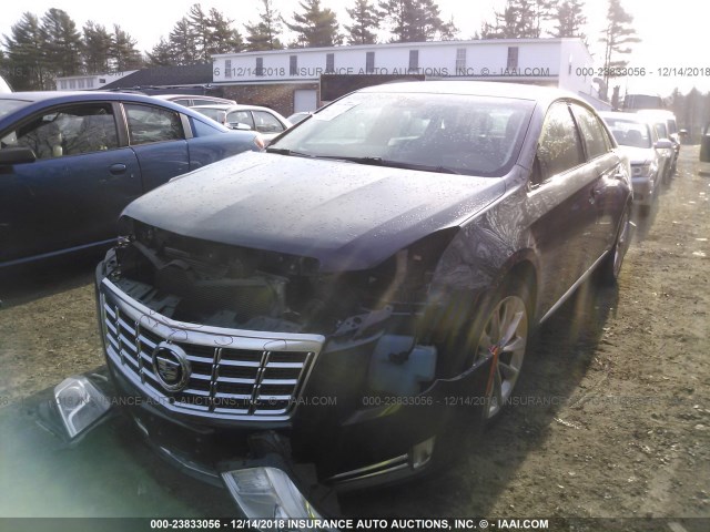 2G61R5S35D9100916 - 2013 CADILLAC XTS LUXURY COLLECTION GRAY photo 2