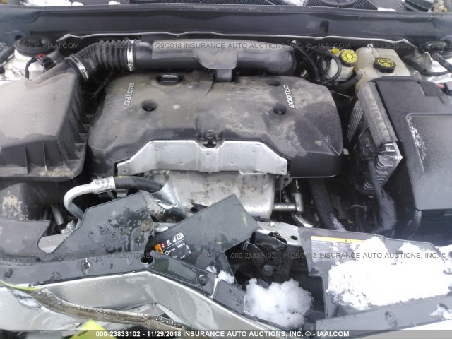 1G11C5SL7FF319104 - 2015 CHEVROLET MALIBU 1LT SILVER photo 10