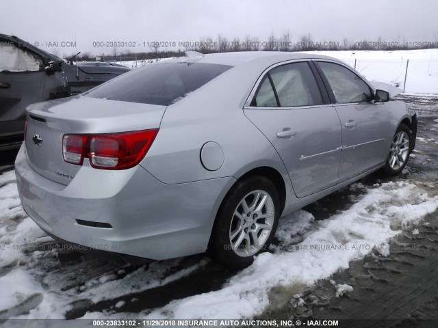 1G11C5SL7FF319104 - 2015 CHEVROLET MALIBU 1LT SILVER photo 4