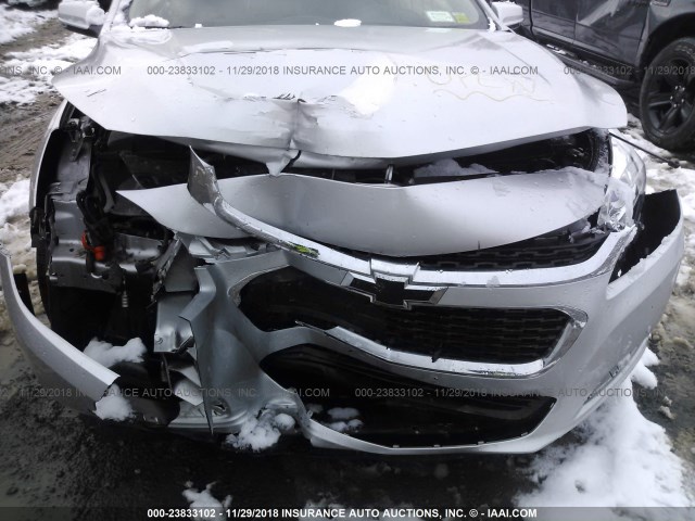 1G11C5SL7FF319104 - 2015 CHEVROLET MALIBU 1LT SILVER photo 6
