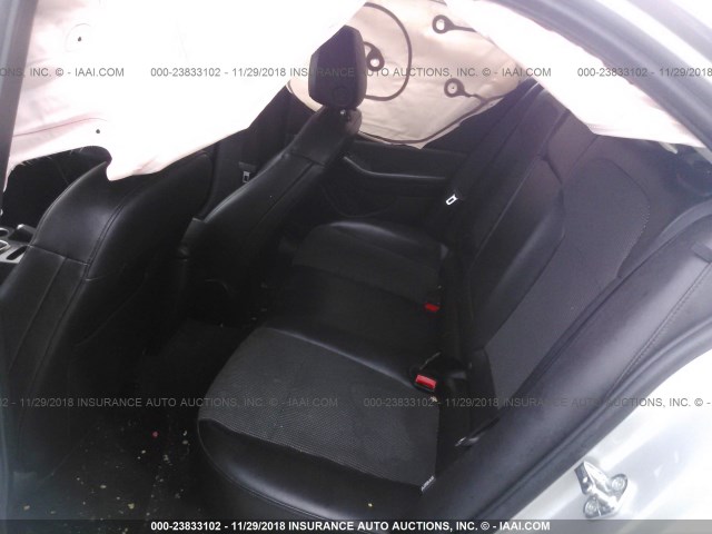 1G11C5SL7FF319104 - 2015 CHEVROLET MALIBU 1LT SILVER photo 8