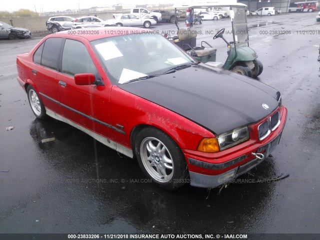 WBACB4321RFM01625 - 1994 BMW 325 I AUTOMATIC RED photo 1