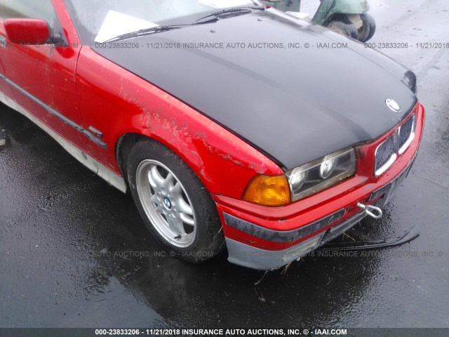 WBACB4321RFM01625 - 1994 BMW 325 I AUTOMATIC RED photo 6