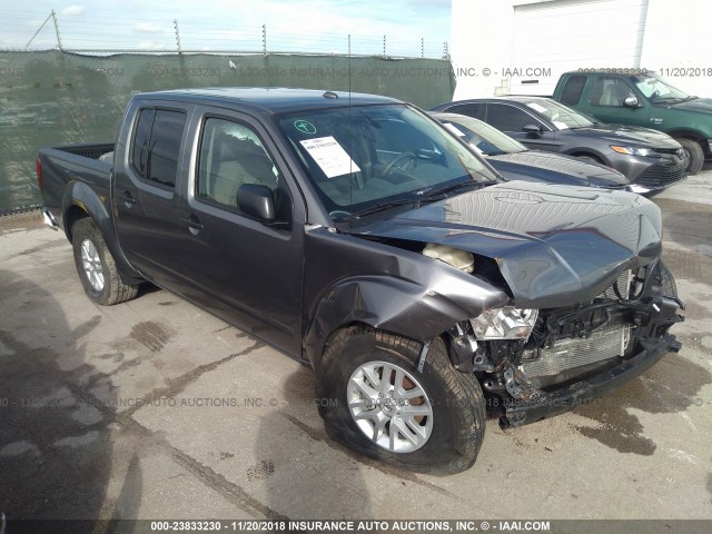 1N6AD0ER2JN761517 - 2018 NISSAN FRONTIER S/SV/SL/PRO-4X GRAY photo 1