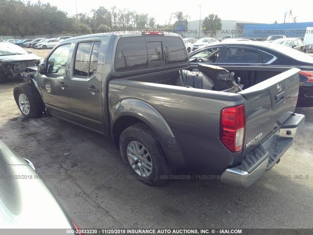 1N6AD0ER2JN761517 - 2018 NISSAN FRONTIER S/SV/SL/PRO-4X GRAY photo 3