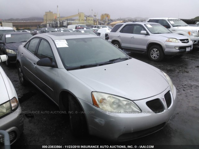 1G2ZH58N674244692 - 2007 PONTIAC G6 GT SILVER photo 1