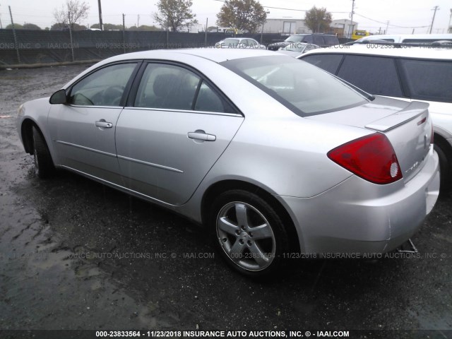 1G2ZH58N674244692 - 2007 PONTIAC G6 GT SILVER photo 3