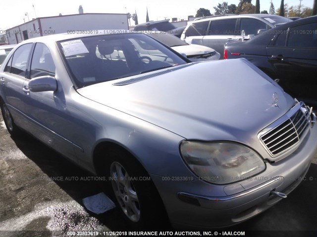 WDBNG70J01A212281 - 2001 MERCEDES-BENZ S 430 SILVER photo 1