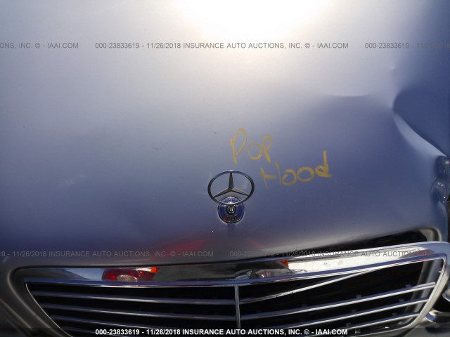WDBNG70J01A212281 - 2001 MERCEDES-BENZ S 430 SILVER photo 10