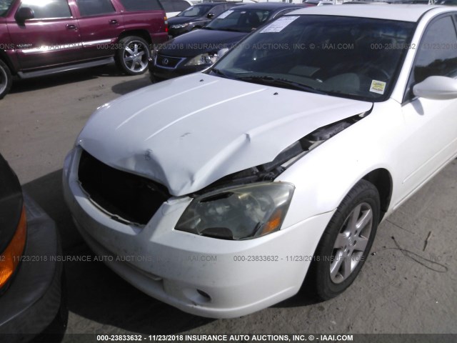 1N4AL11D66C169181 - 2006 NISSAN ALTIMA S/SL WHITE photo 6