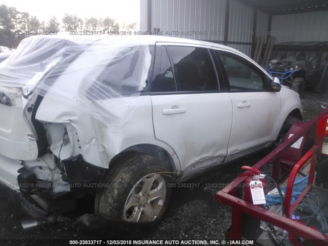 2FMDK4JC4DBB49023 - 2013 FORD EDGE SEL WHITE photo 3