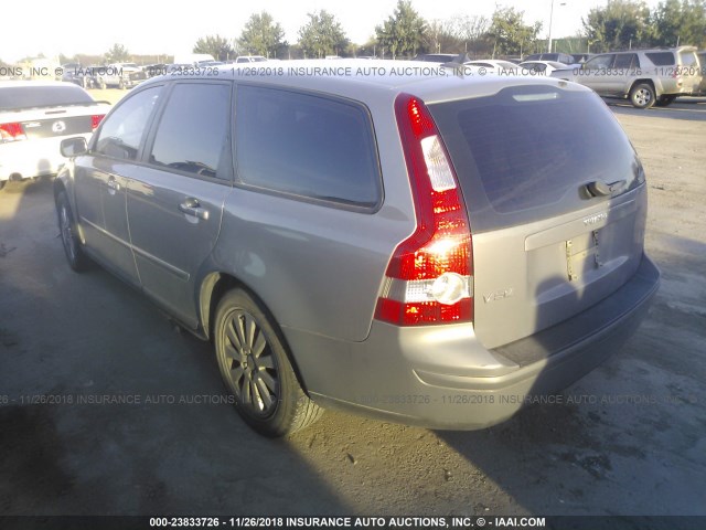 YV1MW382552046999 - 2005 VOLVO V50 2.4I GRAY photo 3