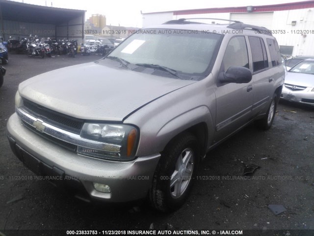 1GNES16S826121025 - 2002 CHEVROLET TRAILBLAZER EXT BEIGE photo 2