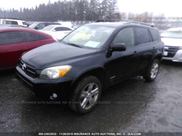 JTMBD32V866004262 - 2006 TOYOTA RAV4 SPORT BLACK photo 2