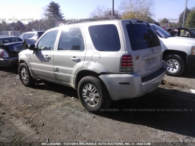 4M2CU91177KJ04202 - 2007 MERCURY MARINER LUXURY GOLD photo 3