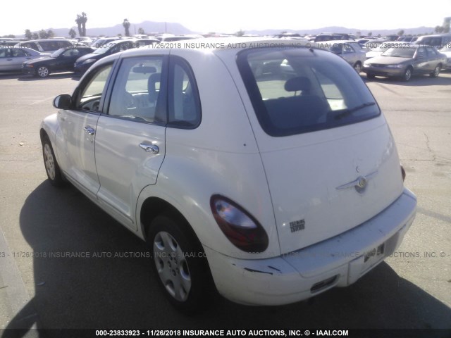 3A4FY58BX6T245206 - 2006 CHRYSLER PT CRUISER TOURING WHITE photo 3