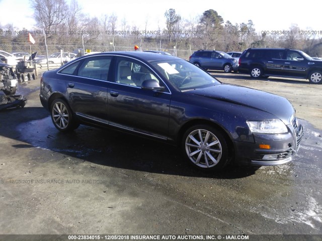 WAUWG74F69N034860 - 2009 AUDI A6 QUATTRO GRAY photo 1